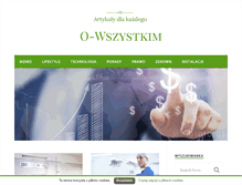 Tablet Screenshot of o-wszystkim.pl